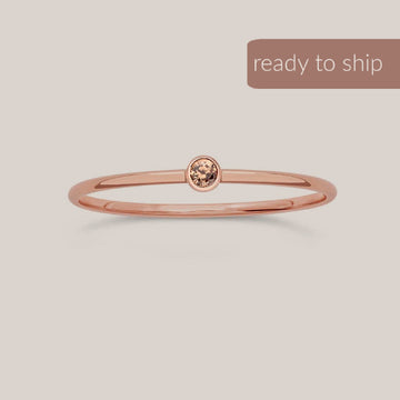 November Birthstone Ring