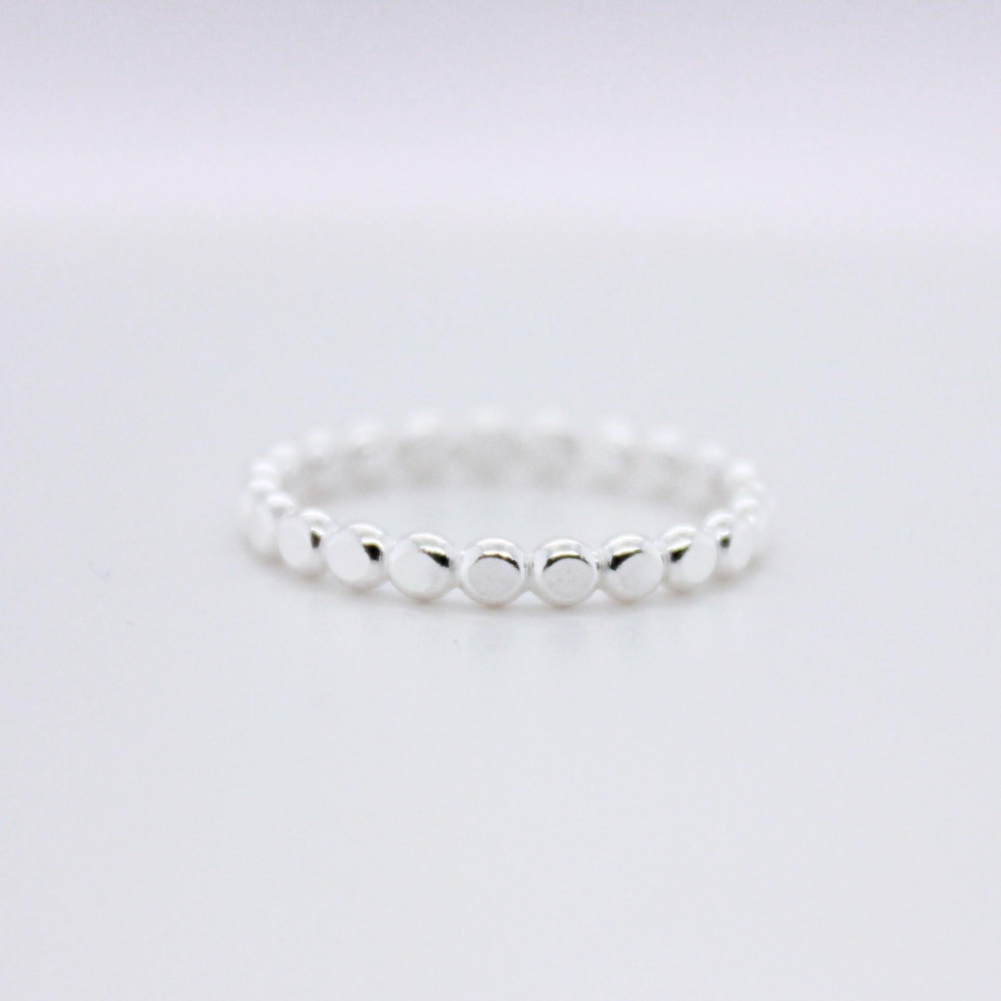 Flat Beaded Ring - Going Golden